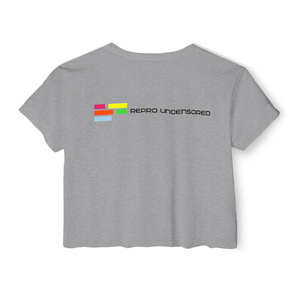 Don't Censor My Body Crop Top (Version 1)— Women's Body Positivity Festival Tee