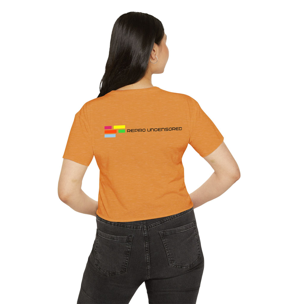 Don't Censor My Body Crop Top (Version 1)— Women's Body Positivity Festival Tee
