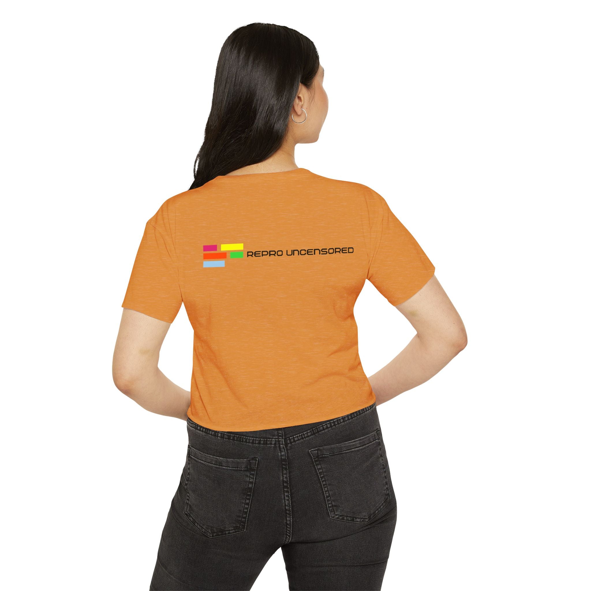Don't Censor My Body Crop Top (Version 1)— Women's Body Positivity Festival Tee