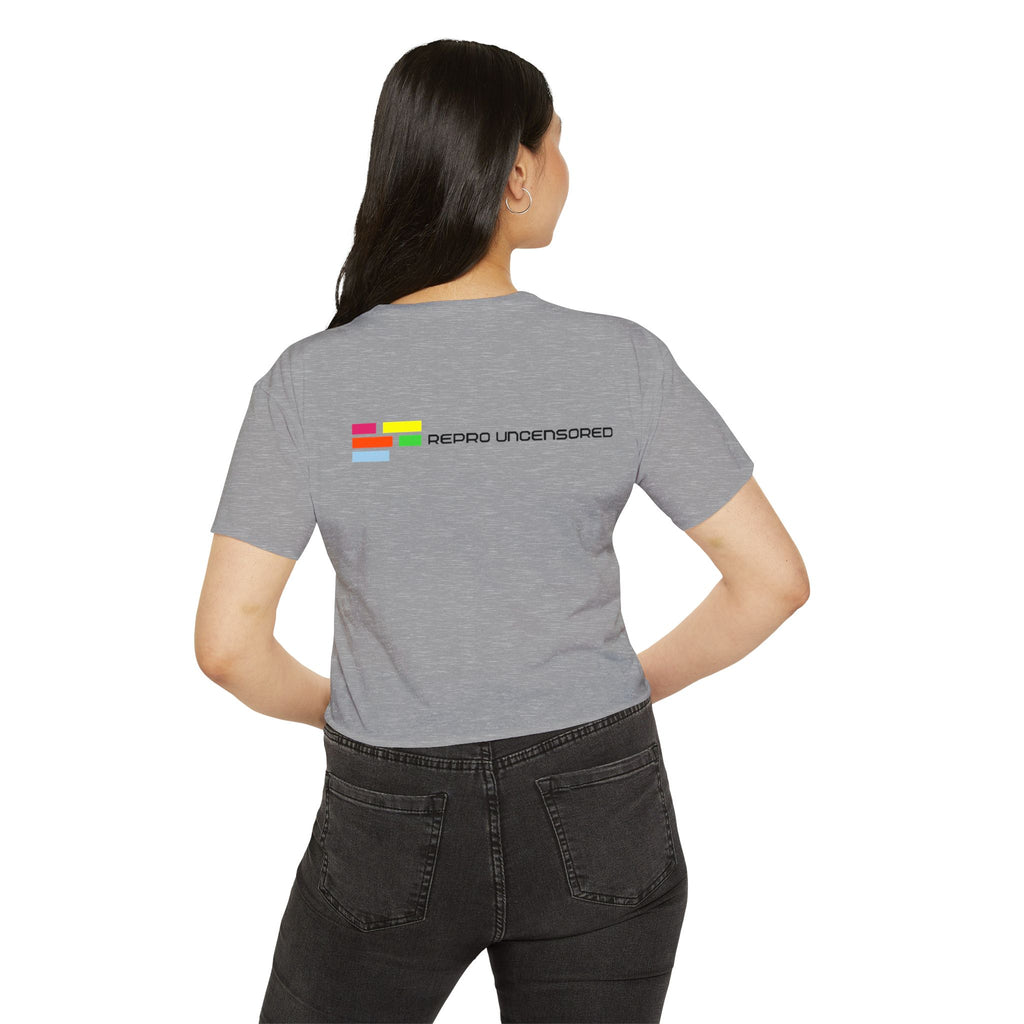 Don't Censor My Body Crop Top (Version 2)— Women's Festival Statement Tee