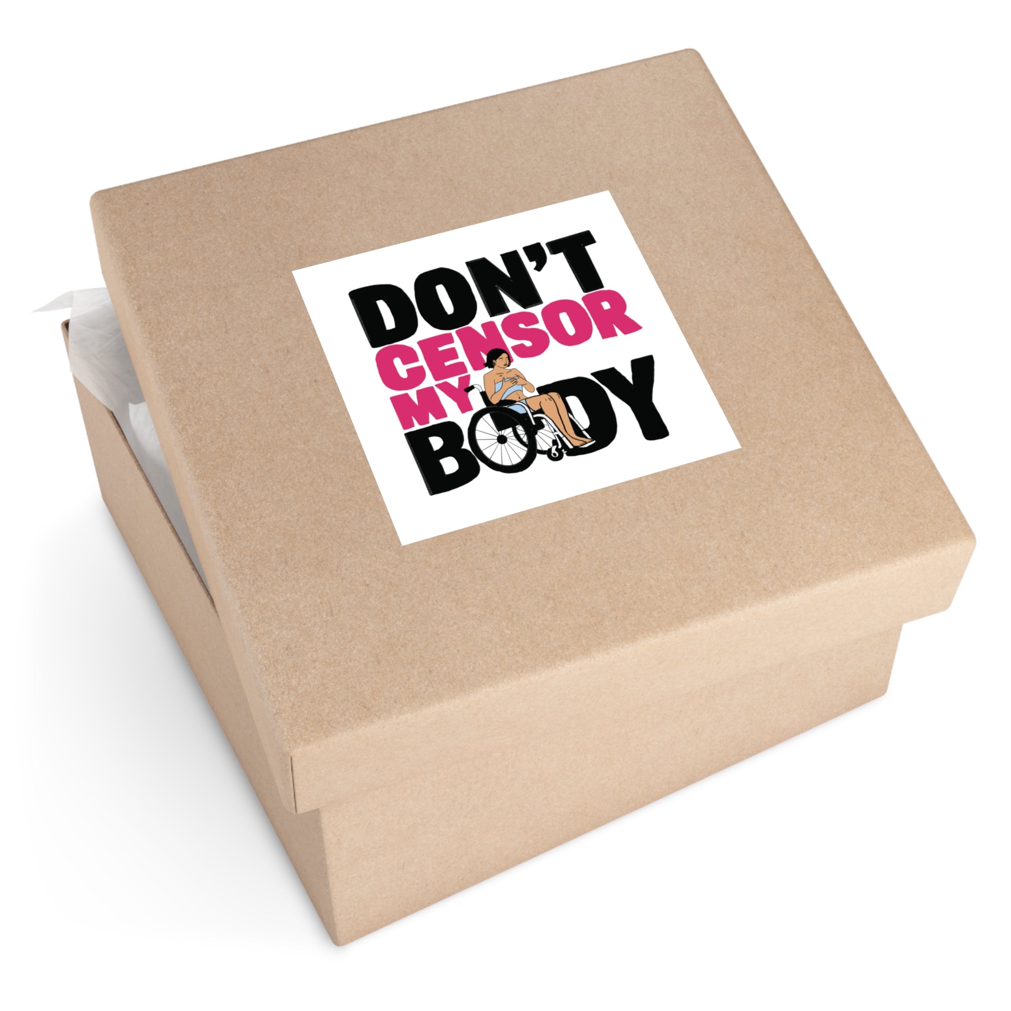 Don’t Censor My Body Sticker (Version 1)
