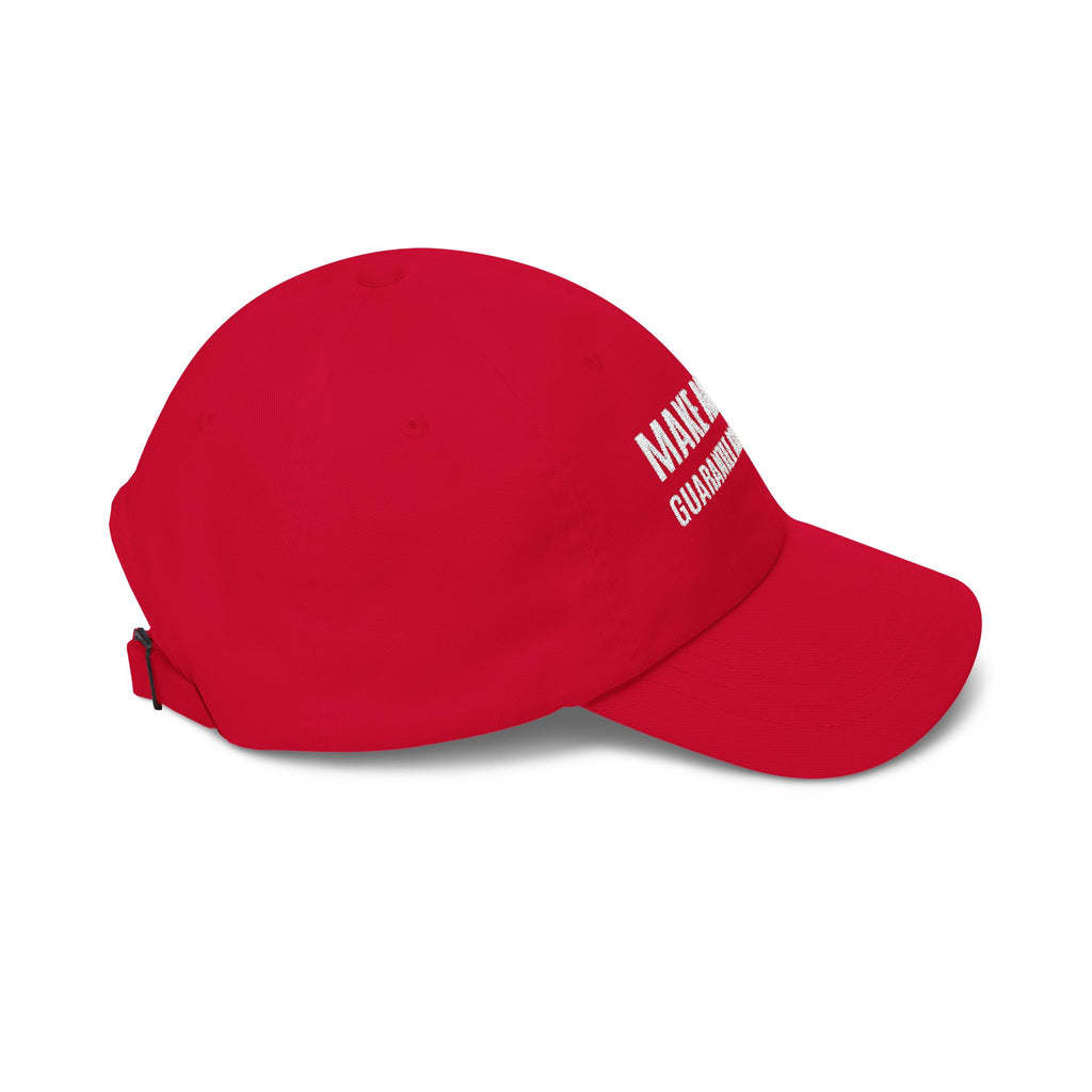 Dad Cap — "Make America Guarantee Accessibility" Embroidered Red Hat