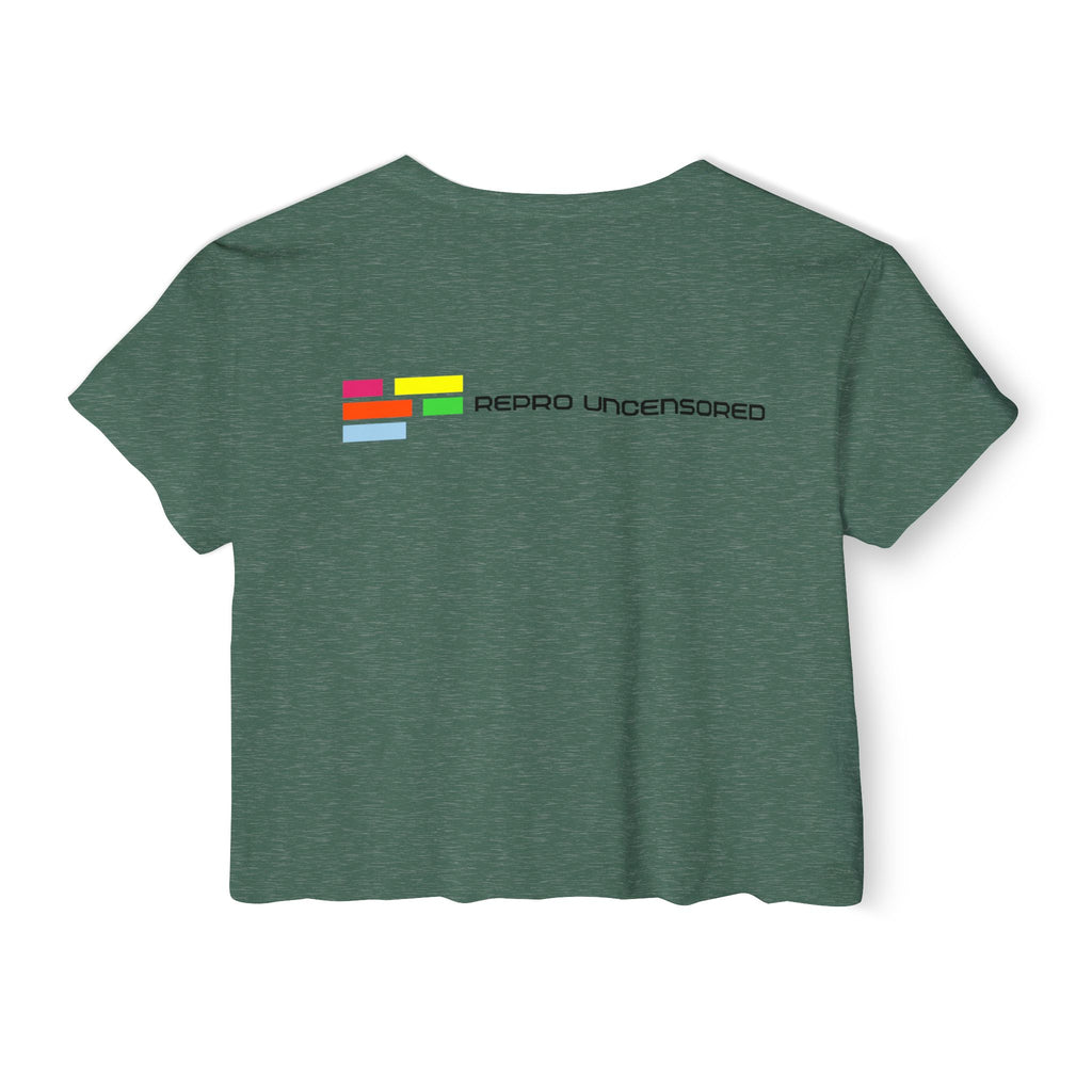 Don't Censor My Body Crop Top (Version 1)— Women's Body Positivity Festival Tee