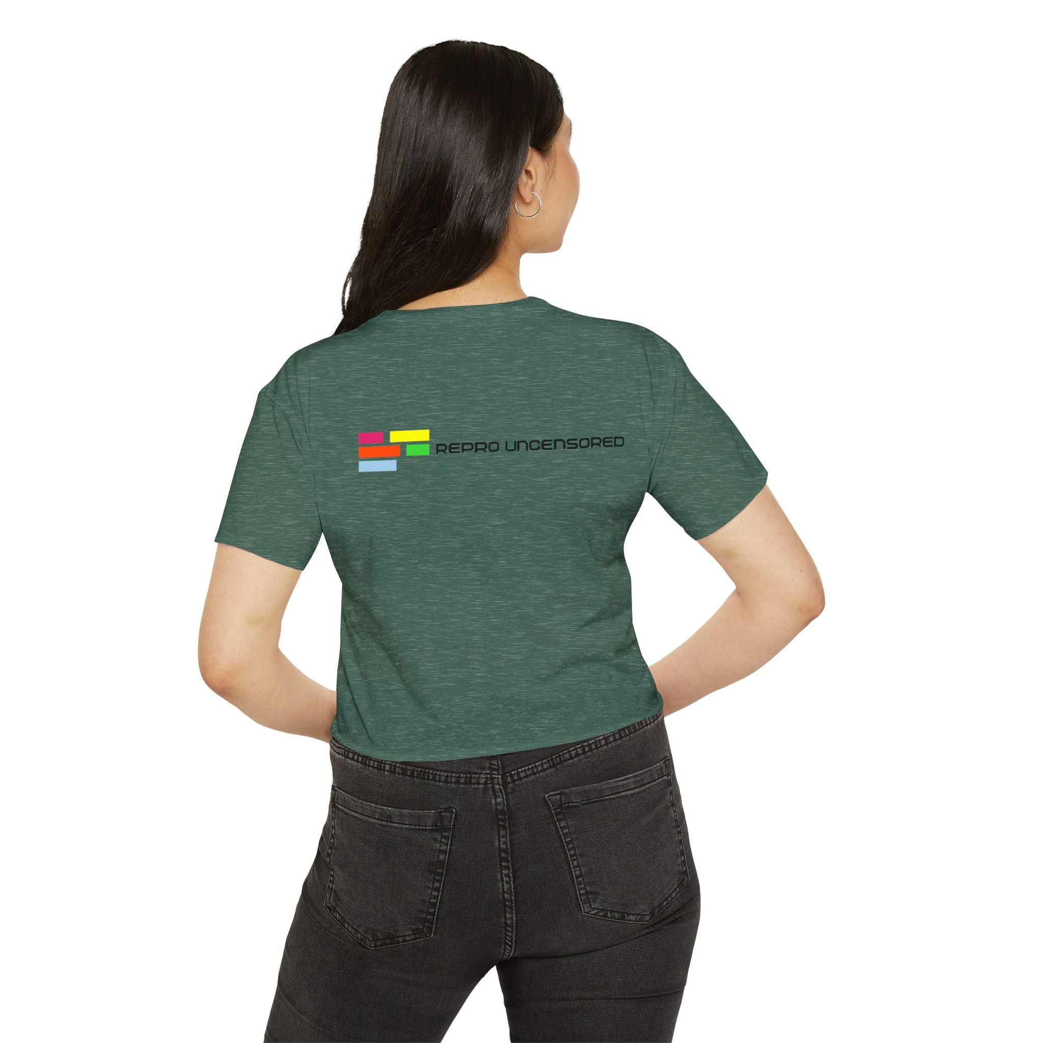 Don't Censor My Body Crop Top (Version 1)— Women's Body Positivity Festival Tee