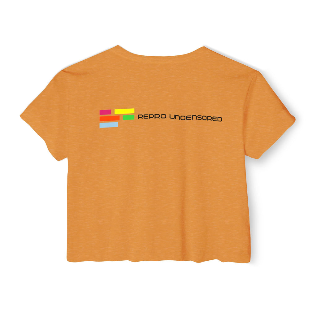 Don't Censor My Body Crop Top (Version 2)— Women's Festival Statement Tee
