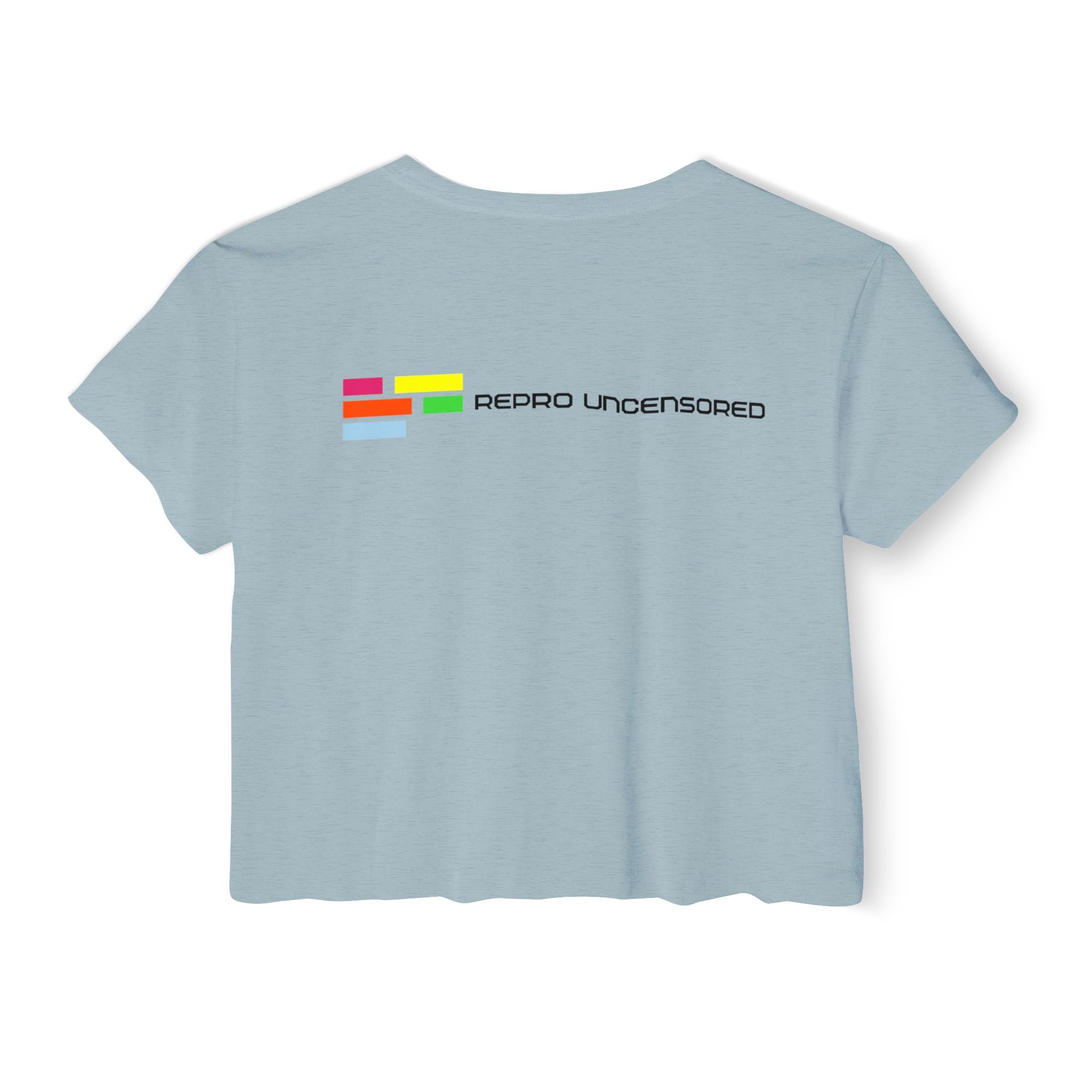 Don't Censor My Body Crop Top (Version 2)— Women's Festival Statement Tee