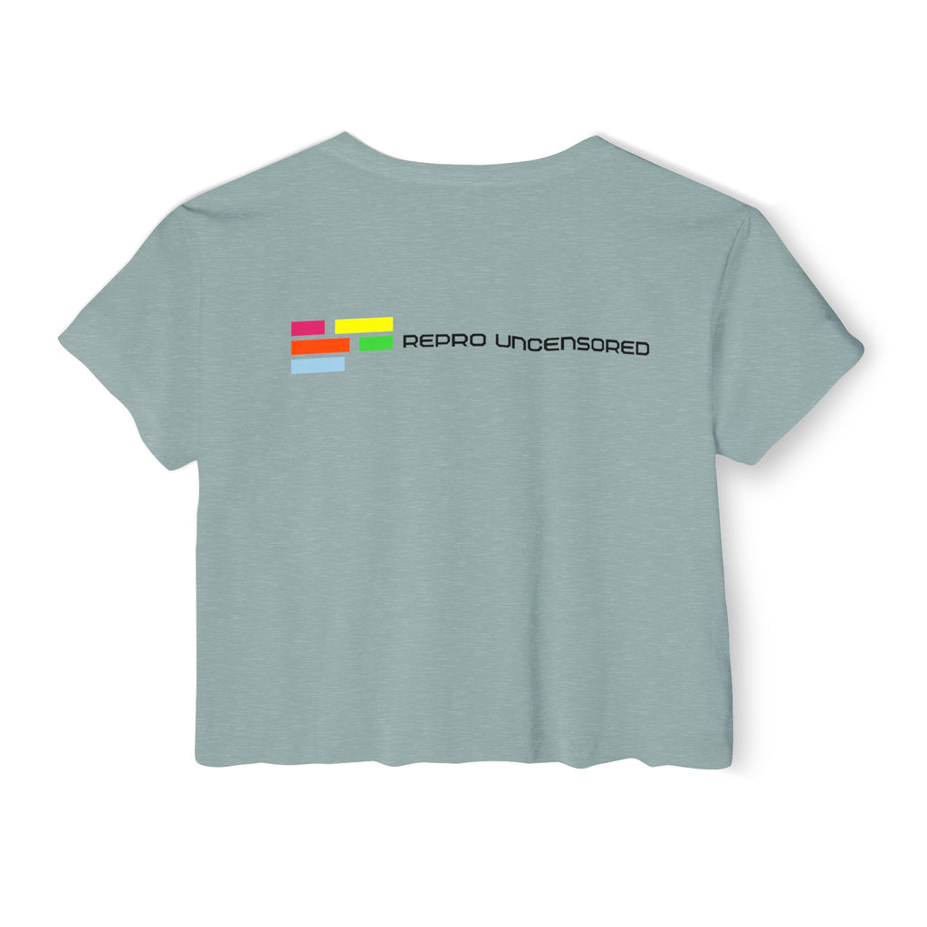 Don't Censor My Body Crop Top (Version 2)— Women's Festival Statement Tee