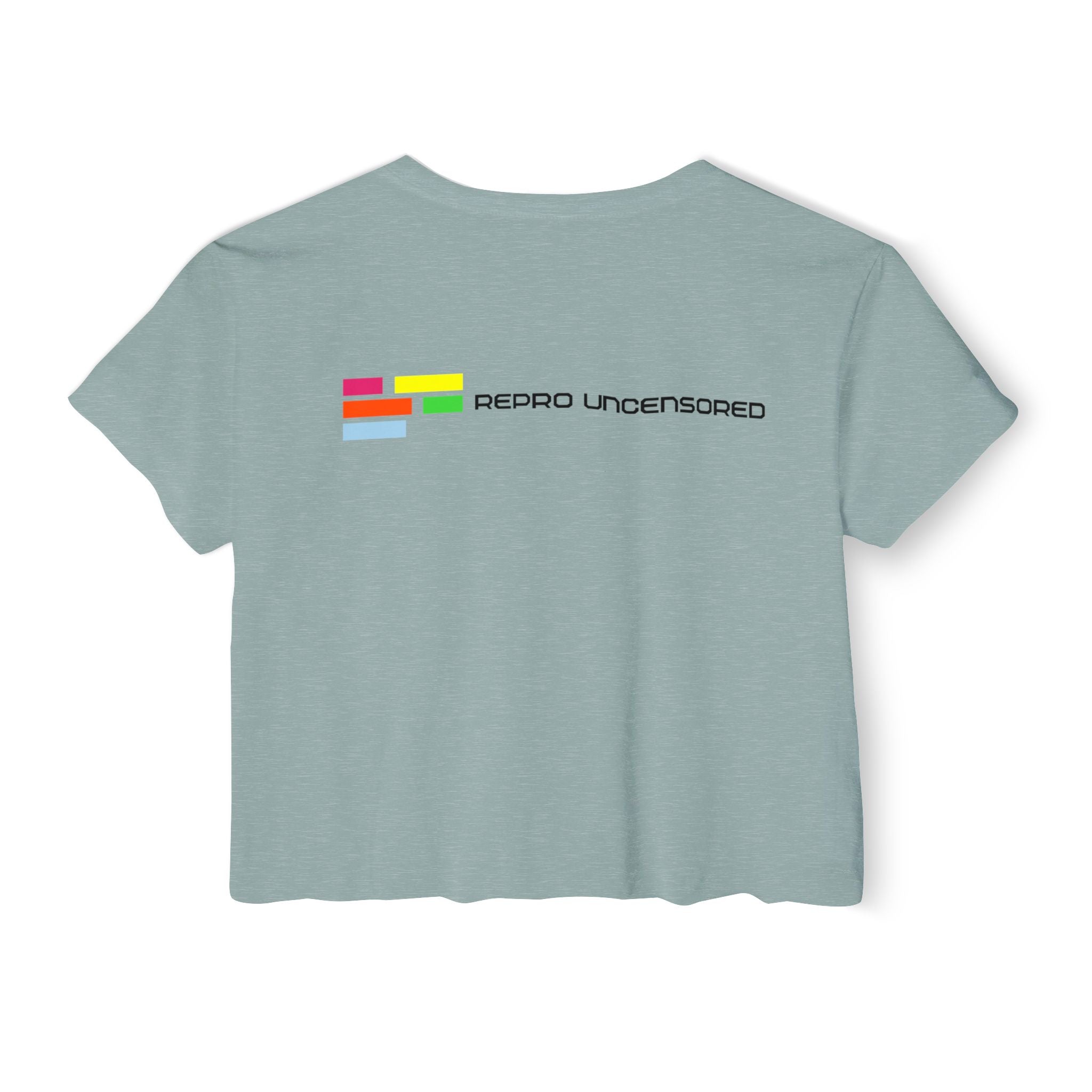 Don't Censor My Body Crop Top (Version 2)— Women's Festival Statement Tee